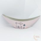 Mintás csónak tál