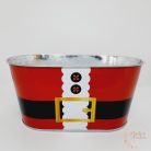 Karácsonyi bádog kaspó