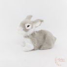 Prémium szőrös nyuszi - ülő