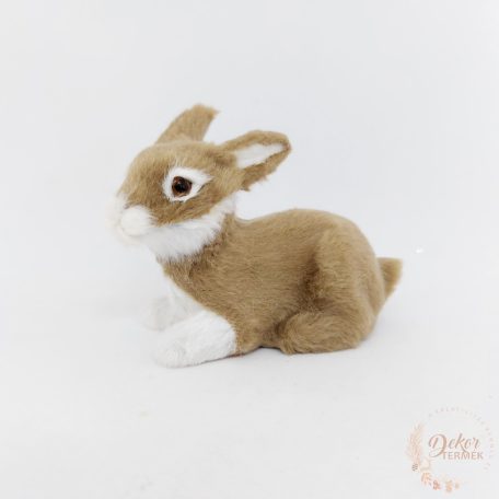 Prémium szőrös nyuszi - ülő