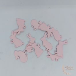 Fa mini nyuszi - rózsaszín