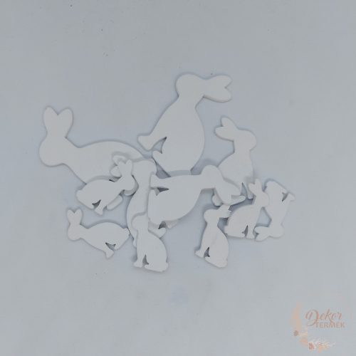 Fa nyuszi - fehér