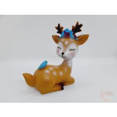 Virágkoszorús őzike