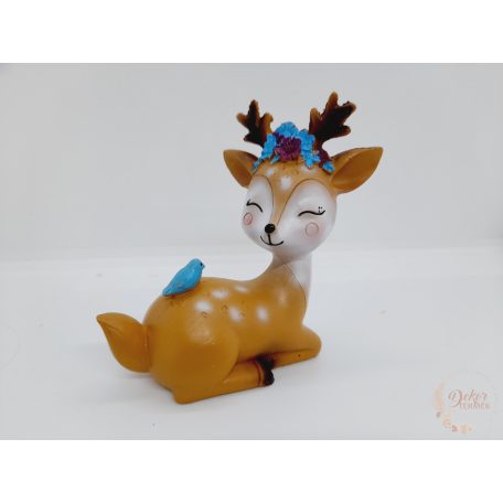 Virágkoszorús őzike