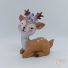 Virágkoszorús őzike