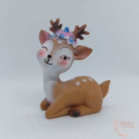 Virágkoszorús őzike