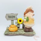 Őszi figura tökkel