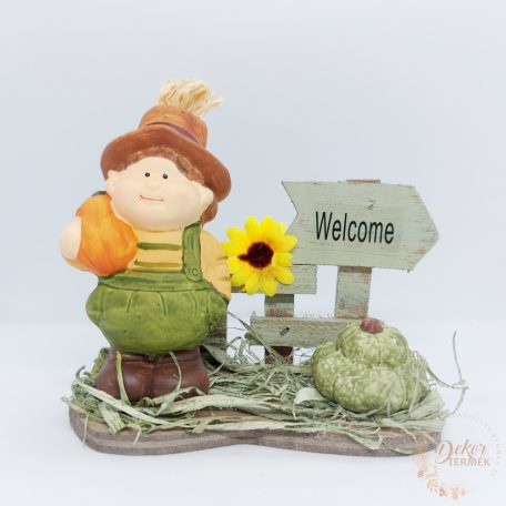 Őszi figura tökkel