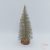 Dekor fenyőfa - csillámos pezsgő - 15 cm