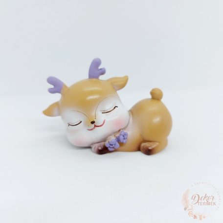 Őzike - lila szarvú - kicsi