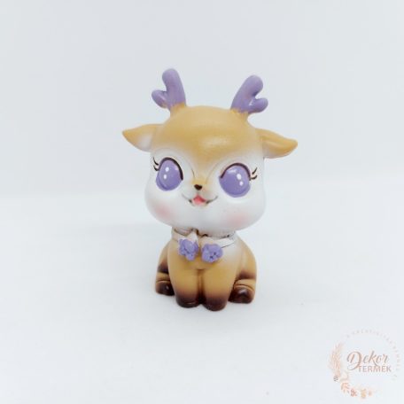 Őzike - lila szarvú - kicsi