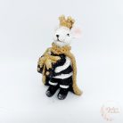 Egérkirály arany-fekete