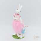 Nyuszi kisnyuszival szőrös szoknyában