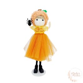 Halloween textil lányka