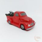 Vintage pick up fenyőfával - világító