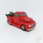 Vintage pick up fenyőfával - világító