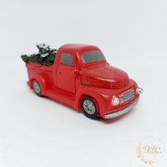 Vintage pick up fenyőfával - világító