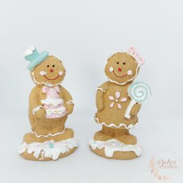 Mézeskalács figura édességgel