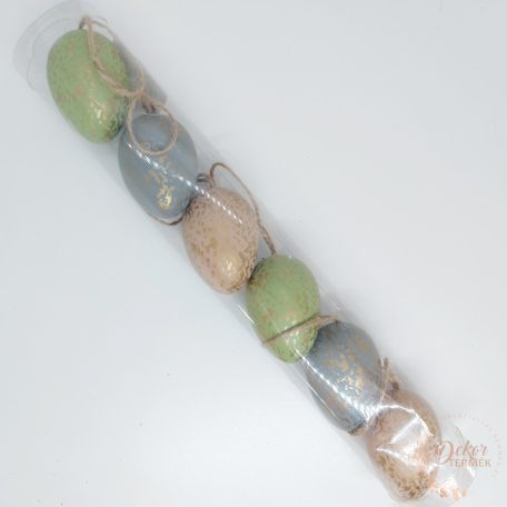 Akasztós húsvéti tojás - 6 cm