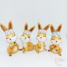 Virágkoszorús nyuszi