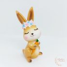 Virágkoszorús nyuszi