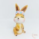 Virágkoszorús nyuszi