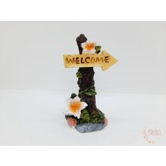 Welcome táblás fa