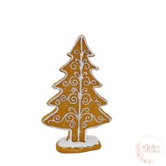 Mézeskalács fenyőfa - glitteres