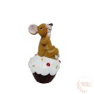Egér figura muffinon