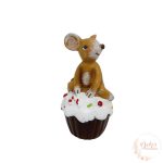Egér figura muffinon
