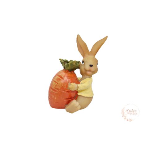 Sárga kabátos nyuszi répával