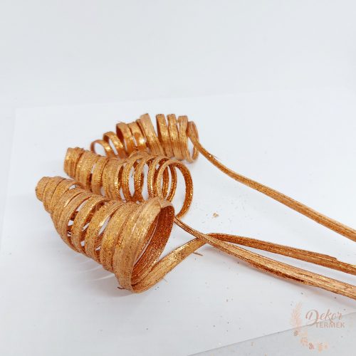Cane cone - glitteres bronz - nagy