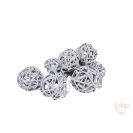 Vessző labda - 3 cm - falfestékes vízkék