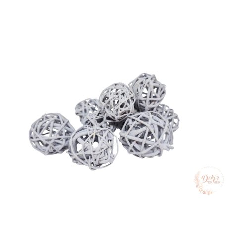 Vessző labda - 3 cm - falfestékes vízkék