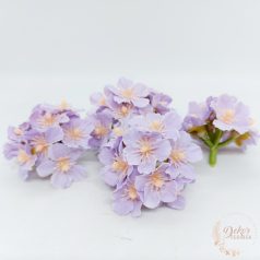 Hortenzia virágfej - 7 cm - levendula