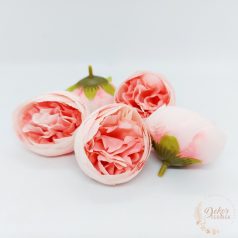 Peony virágfej - 5 cm - rózsaszín