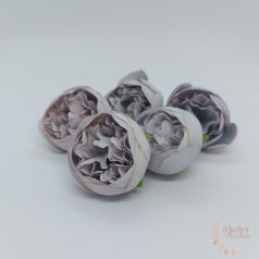 Peony virágfej - 5 cm - világoslila