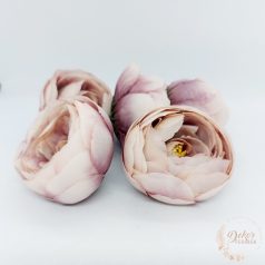 Boglárka virágfej - 6 cm - világos rózsaszín