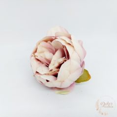Peónia virágfej - 8 cm - melírozott vintage