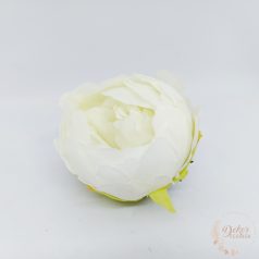Peónia virágfej - 8 cm - fehér