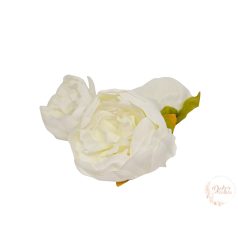 Peónia virágfej - 8 cm - fehér
