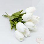 Élethű gumi tulipán