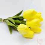 Élethű gumi tulipán