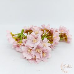 Hortenzia virágfej - 7 cm - pasztell lila