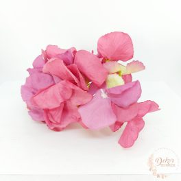 Hortenzia virágfej - 16 cm - pink lila