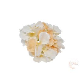 Hortenzia virágfej - 12 cm - krém