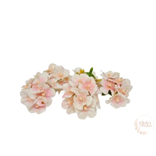 Hortenzia virágfej - 7 cm - cirmos
