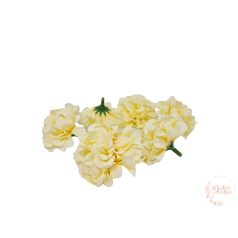 Hortenzia virágfej - 5 cm - krém