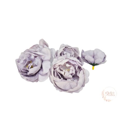 Dekor fejvirág 5 - világos lila