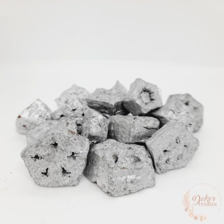 Mehagony szelet - ezüst színű